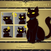 PNGtuber питомец Pixel Cat