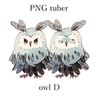 PNGtuber аватар совы owl_D