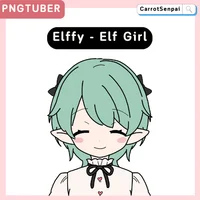 PNGTuber-модель эльфийки Elffy