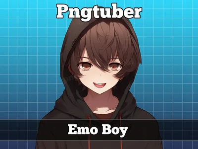 PNGtuber-модель Emo Boy