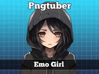 PNGtuber-модель Emo Girl