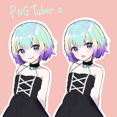 PNGTuber-модель tamamushi-girl
