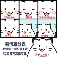 PNGtuber-модель маскота Onigiri Neko