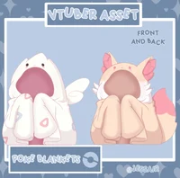 Уютные пледы Poke Blankets для витуберов