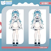 Готовая Live2D модель медсестры Powder Blue Nurse