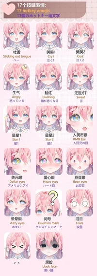 Принцесса Live2D модель с отслеживанием рук