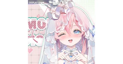Принцесса Live2D модель с отслеживанием рук