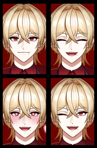 Красный вампир Red Vampire Live2D модель