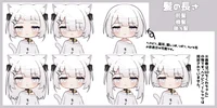SD Jirai Chikuwa-chan — настраиваемая чиби Live2D модель