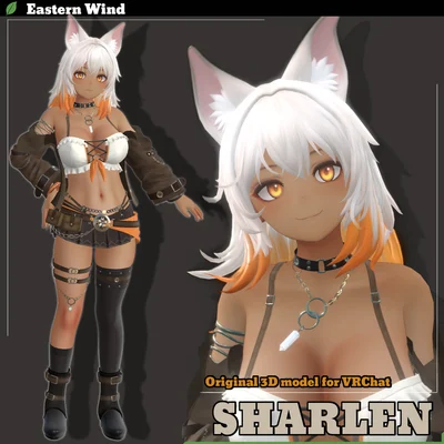 3D-модель Sharlen для VRChat
