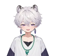 Snow Leopard Boy — Live2D модель витубера снежный барс