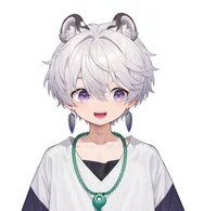 Snow Leopard Boy — Live2D модель витубера снежный барс