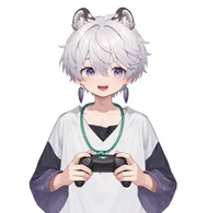 Snow Leopard Boy — Live2D модель витубера снежный барс