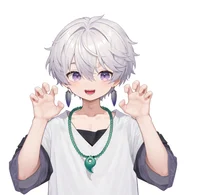 Snow Leopard Boy — Live2D модель витубера снежный барс