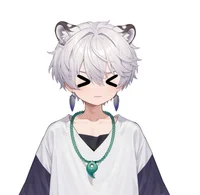 Snow Leopard Boy — Live2D модель витубера снежный барс