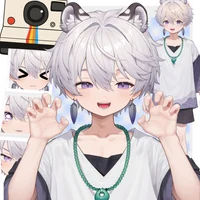 Snow Leopard Boy — Live2D модель витубера снежный барс