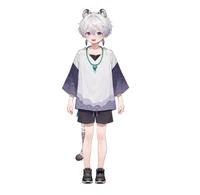 Snow Leopard Boy — Live2D модель витубера снежный барс