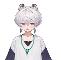 Snow Leopard Boy — Live2D модель витубера снежный барс