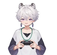 Snow Leopard Boy — Live2D модель витубера снежный барс