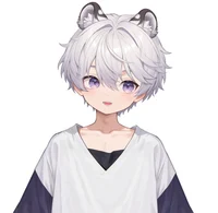 Snow Leopard Boy — Live2D модель витубера снежный барс