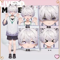 Snow Leopard Boy — Live2D модель витубера снежный барс