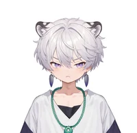 Snow Leopard Boy — Live2D модель витубера снежный барс