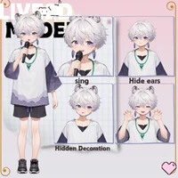 Snow Leopard Boy — Live2D модель витубера снежный барс