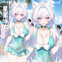Анимированный купальник со звёздами Star Swimsuit для VTube Studio