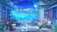Анимированный фон и оверлеи для стримов Terrace Garden