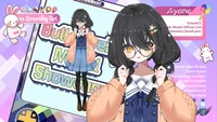 Live2D модель Ayane: Literary Girl Streaming Idol