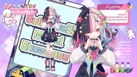 Live2D модель Ayane: Literary Girl Streaming Idol