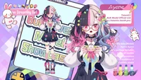 Live2D модель Ayane: Literary Girl Streaming Idol