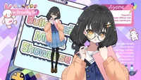 Live2D модель Ayane: Literary Girl Streaming Idol