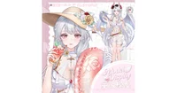 VTuber модель Loreia: Белая змея в купальнике