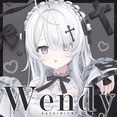 Wendy — 3D-модель девочки-призрака для VRChat
