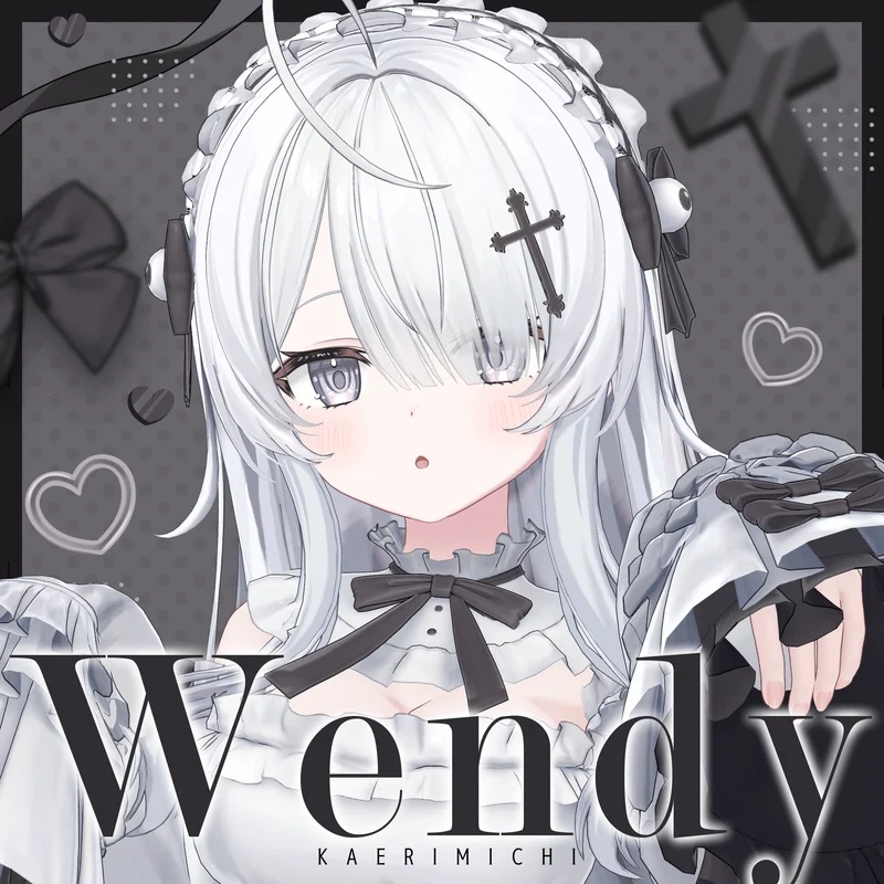 Wendy — 3D-модель девочки-призрака для VRChat