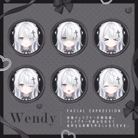 Wendy — 3D-модель девочки-призрака для VRChat