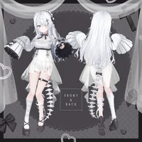 Wendy — 3D-модель девочки-призрака для VRChat