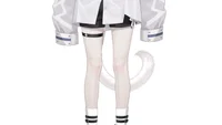Live2D-модель White-haired Jirai Cat Boy