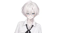 Live2D-модель White-haired Jirai Cat Boy
