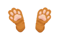Звериные лапки с трекингом рук KemoHands Live2D