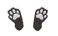 Звериные лапки с трекингом рук KemoHands Live2D